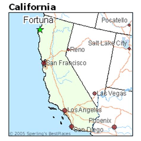 where is fortuna california located